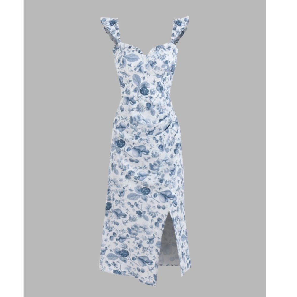 Fruits Corset Cami Dress